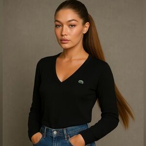 Lacoste Knit V-Neck